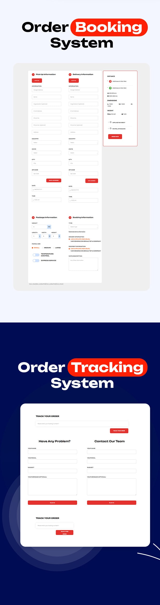 Humble - A WordPress Theme with Shipment Booking & Tracking System - 3